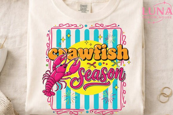 Crawfish Season Sublimation PNG Design: A Visual Feast for Your Projects
