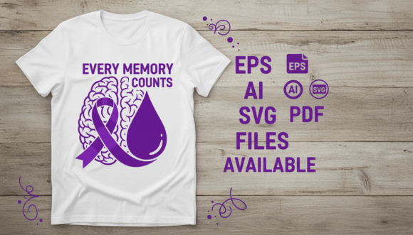 Dementia Support T-Shirt Design: Wear Your Heart on Your Sleeve