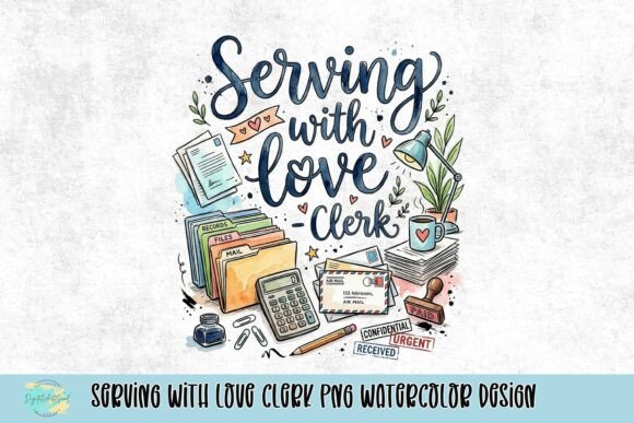 Honor Administrative Heroes with a Charming Watercolor Design