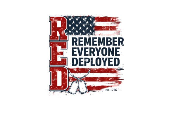 RED Remember Deployed USA Design: A Patriotic Design Toolkit